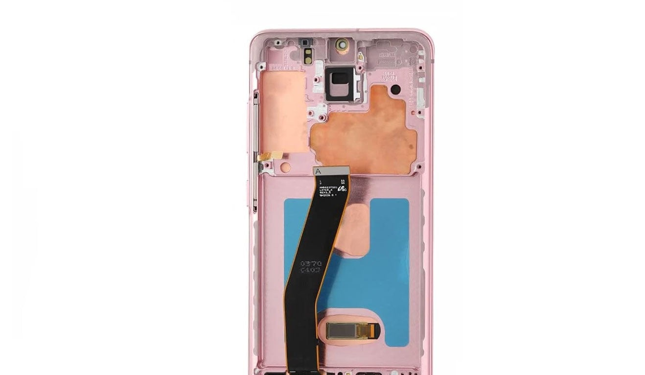 Samsung Galaxy S20 G980F OLED Screen Replacement Digitizer with Frame-Cloud Pink Samsung Galaxy S20 G980F OLED Screen Replacement Digitizer with Frame-Cloud Pink
